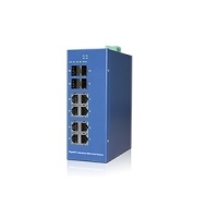 DIN rail unmanaged Ethernet switch