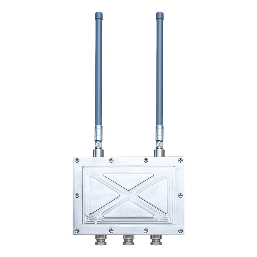 MX821-1F | Zone 1 Explosion-Proof WiFi 6 AP | 1773Mbps 2×2 MIMO | IP68 Ex db IIB T6